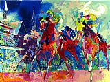 Leroy Neiman Famous Paintings - Churchill Downs